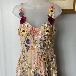 NWOT Beautiful Floral Dress from AW Bridal